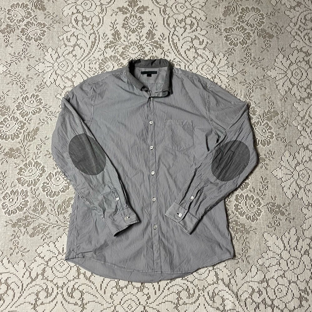 Men’s John varvatos Cotton Shirt w/ Elbow Patches size medium